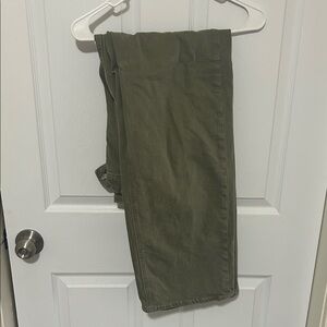 Old Navy Women's High Rise Jeans - Olive Green